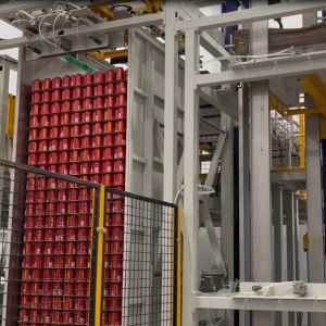 Depalletizer for Empty Filled Bottles Cans