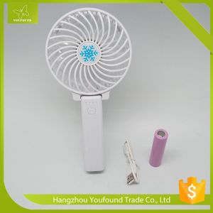 BS-5502 Lithium Battery Operated Mini Table Fan Rechargeable Protable Fan