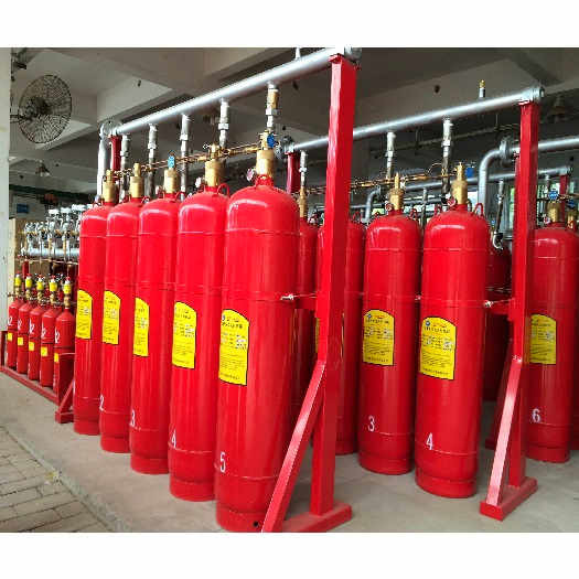 Heptafluoropropane FM200 Pipe Network System Flexible Gas Fire Extinguishing