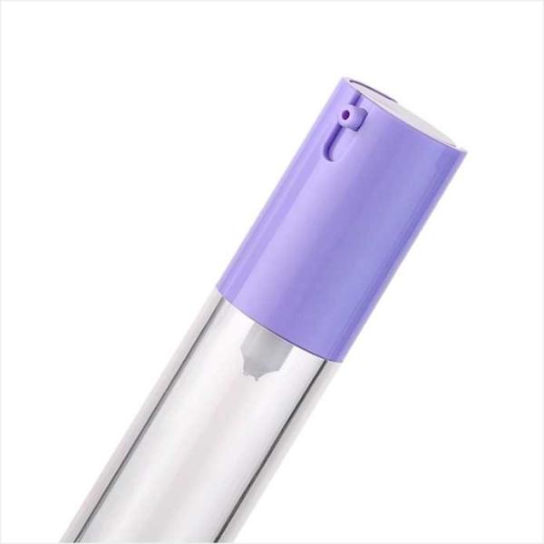 15ml 20ml 30ml Slim cosmetic airless pump bottle cosmetic lotion bottles cosmetic SAN bottles