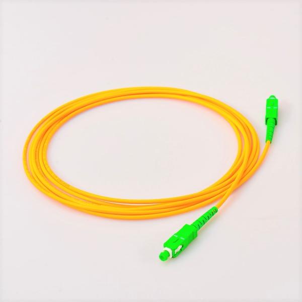 Lc/Sc/Fc/St G652d 9/125 Sm Optical Fiber Patch Cord Simplex