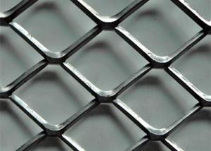 China SUS304 2.5mm Stretch Steel Expanded Mesh Sheets 100mm Mechanical Equipment Protection wholesale