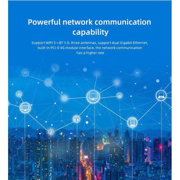 RK3588 Industrial Mini Computer AIoT Box NPU 6Tops Mini PC Box For Education Office