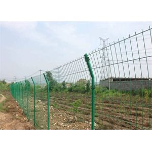 Width 3m Height 1.8m Low Carbon Steel Welded Mesh Fencing