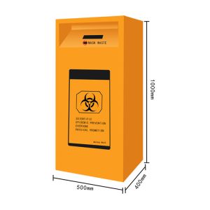 China Key Lock H950mm W450mm Face Mask Recycle cabinet wholesale