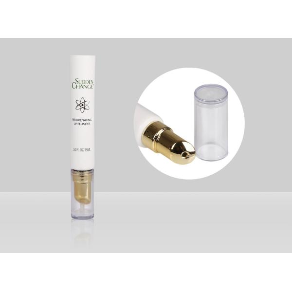 D19mm 10-25ml Custom Cosmetic Tubes Empty Eye Cream Plastic Squeeze Tubes Liquid Foundation With Nozzle