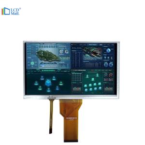 China 7 Inch TFT LCD Display 800x480 Resolution RGB Interface RTP Screen LCD Modules wholesale