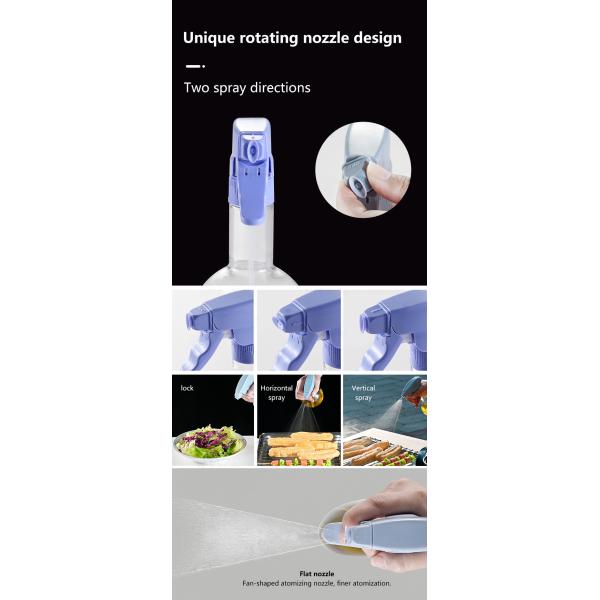 250ml PET Kitchen Oil Spray Bottle Personal Care Perfume Essential Oil Packaging UKP16