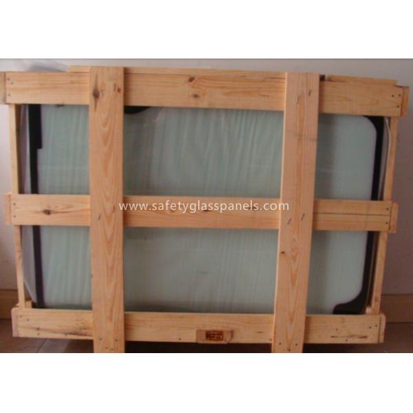 Powder Coating Finished Tempered Safety Glass Aluminum Casement Windows