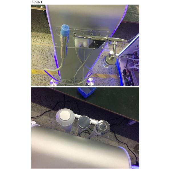 Skin Care Device 6 In 1 Anti Aging Small Bubble Facial H2O2 Hydrogen Oxygen Jet