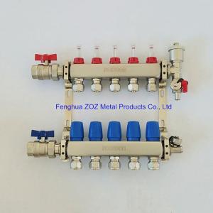 China Hydronic Radiant Heat Manifold Supples, Hydronic PEX Tubing Radiant  Floor Heating Manifold wholesale