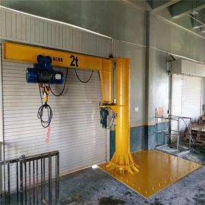 China Durable 500-2000kg Column Standing Jib Crane Hoist For Assembly Lines on sale