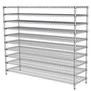 China 10 Layer Stainless Steel Shelves Organizer Wire Food Processing Environment wholesale