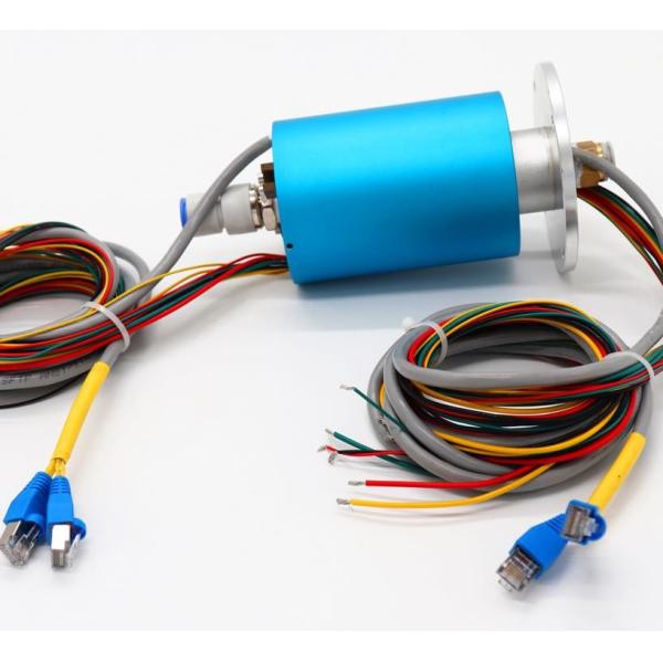 20 Rings USB Slip Rings Ethernet Rotary Joint Slip Ring High Frequency