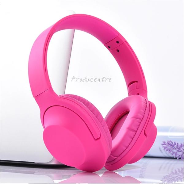 retro classic portable audio headphones stereo sound earphone with foldable headband and customized color and logo