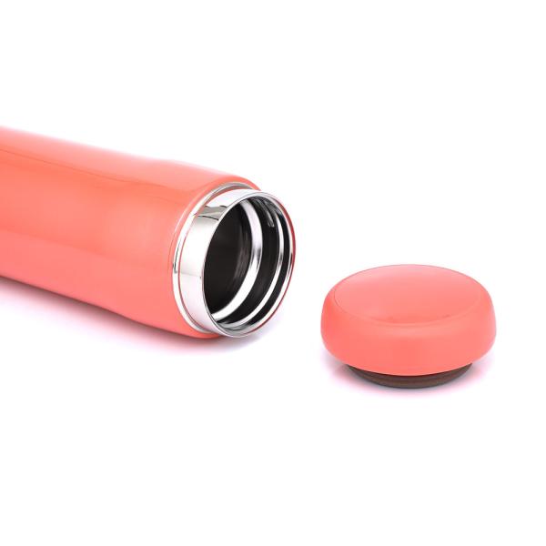 The Plastic Cover Straight Cylinder Cup Body Can Be Customized To Keep Warm Water Cup