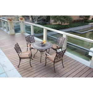 China outdoor garden furniture cast aluminum set-16100 on sale
