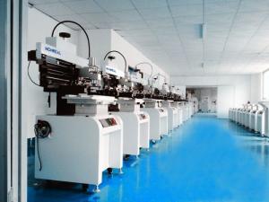 China 220V 100W SMT Stencil Printer , Flat Bed Screen Printer For Pcb Board Printing wholesale