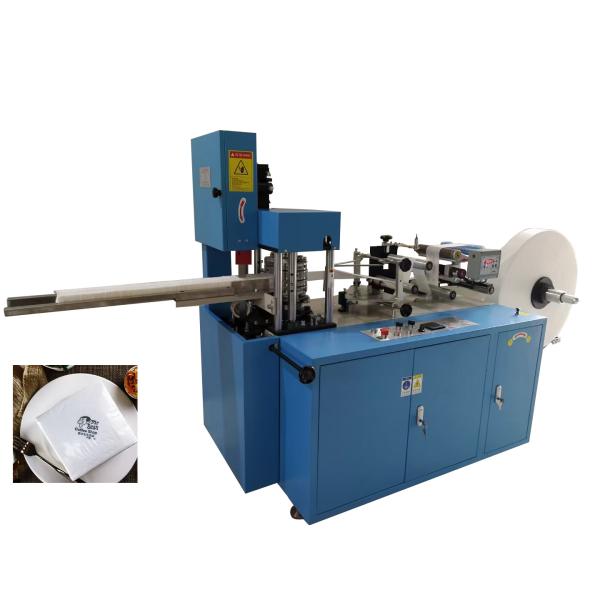 1/12 Folding Wet Cotton Handkerchief Making Machine Jumbo Roll Napkin Folding Machine