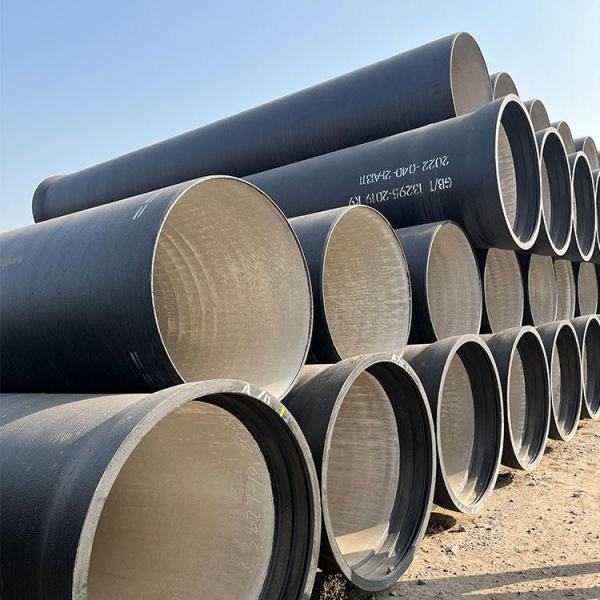 EN545 ISO2531 Cement Lined Ductile Iron Pipe 10Inch 12Inch 16Inch 18Inch C25 K7 K8 K9 Water Supply Pipe