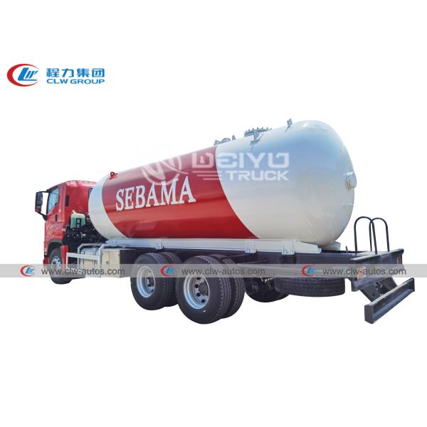 Isuzu 20m3 20cbm LPG Tanker Truck Propane Butane Delivery Truck