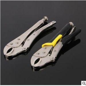 KM High Grade Round Nose Vise Grip Pliers