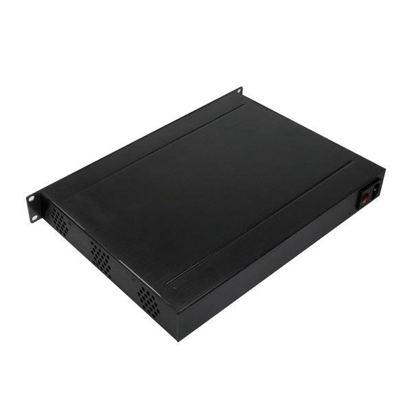 16 Por AHD CVI TVI Video Media Converter 1080p 4K AC 220V ST Port 1U Rack