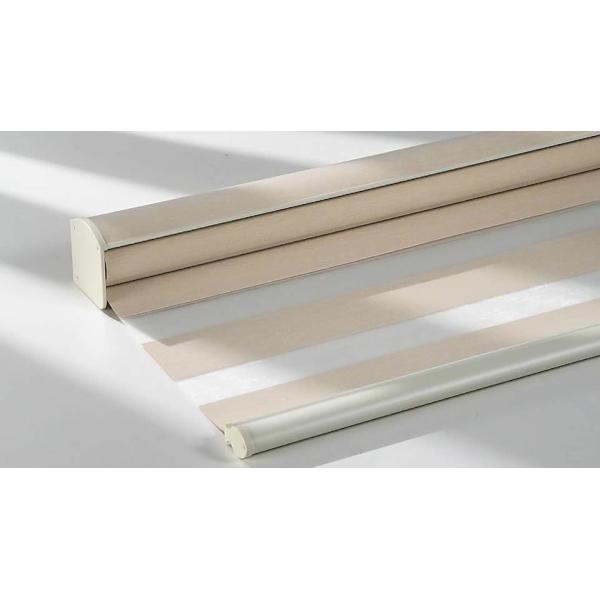 Children Safety Cordless Curtain Blinds Dual Layer Zebra Curtain Shades