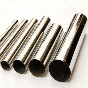 Round Stainless Steel Seamless Pipe ASTM A270 A554 Standard SS304 Material
