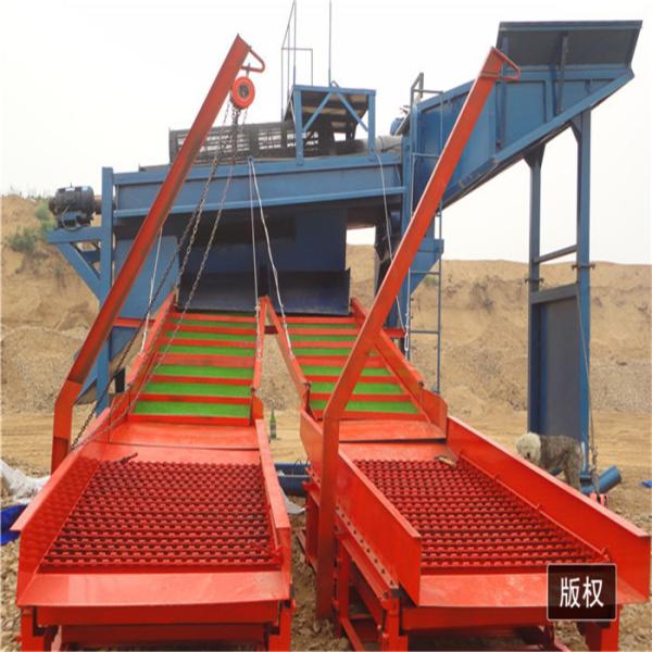 alluvial gold trommel 400tph gold washing plant mining equipment