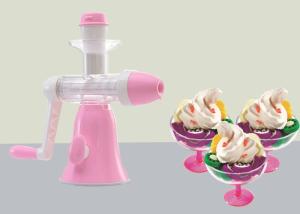 China Continues Hand Ice Cream Maker High Performance Crank Juice Making Machine Mini Size wholesale