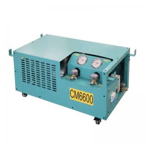 China CM6600 Oil Free Compressor Recovery Machine Freon Gas Recycling A/C Service Refrigerant Recovery Station on sale
