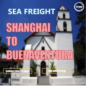 Buy cheap Shanghai To Buenaventura Colombia International Sea Freight Services 23 Days from wholesalers