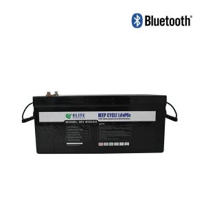 China Safety Green 12V 200Ah LiFePO4 Battery 12.8V Lithium Battery wholesale