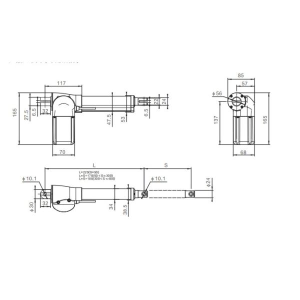 6000N 24vdc Linear Actuator Controller IP54 Controlling Multiple Linear Actuators