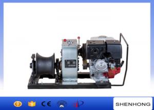 China 50KN 13HP HONDA Gasoline Engine Cable Pulling Winch for Hoisting on sale