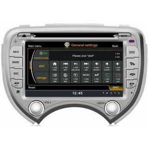 Ouchuangbo A8 Chipset 3G WiFi S100 For Nissan March 2010-2011 Car GPS Navi DVD