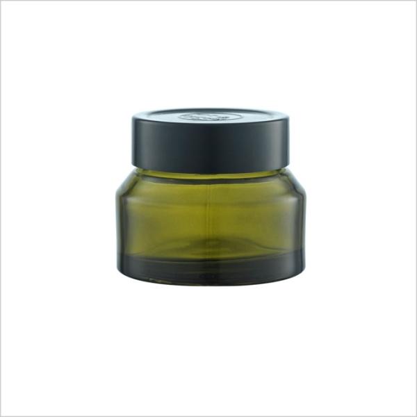 Cream Cosmetic Glass Bottle 15ml 30ml 50ml Glass Cream Jars Cosmetics For Skincare