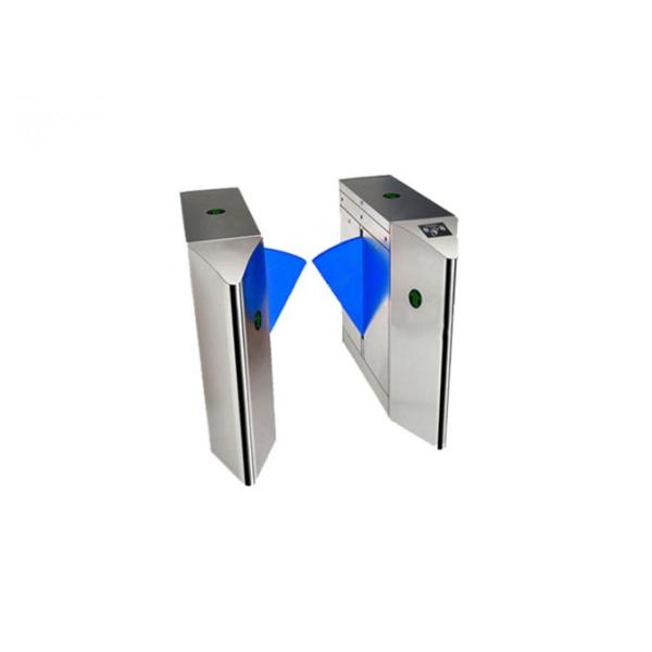Electric Security Flap Barrier Gate Turnstile Entrance Gates With CE Certification 1