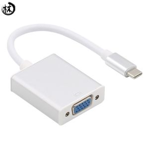 China Kico USB 3.1 Type C To VGA Converter  Type-C To HDTV  Adapter Cable Male To Female Full HD 1080P for Macbook on sale