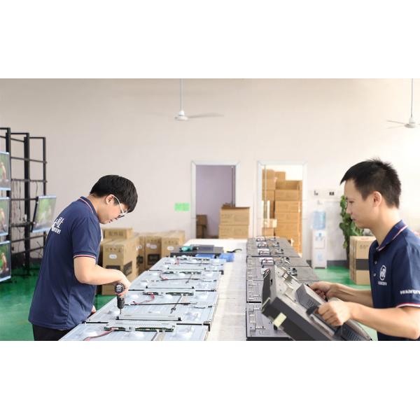 Metal Shell 60HZ 49 Inch LCD Panel Video Wall Diagonal 1232mm 8Bits 16.7M Color