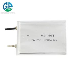 China CE KC Approved 3.7v 180mah Ultra Thin Lipo Battery 014461 For E Card wholesale