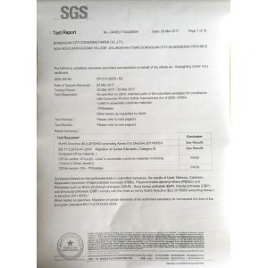 Brightness Paper Co., Ltd. Certifications