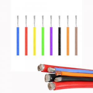 China Solid PVC Insulated Copper Wire Tinned Copper Hook Up Cable For LED Lighting 30AWG wholesale