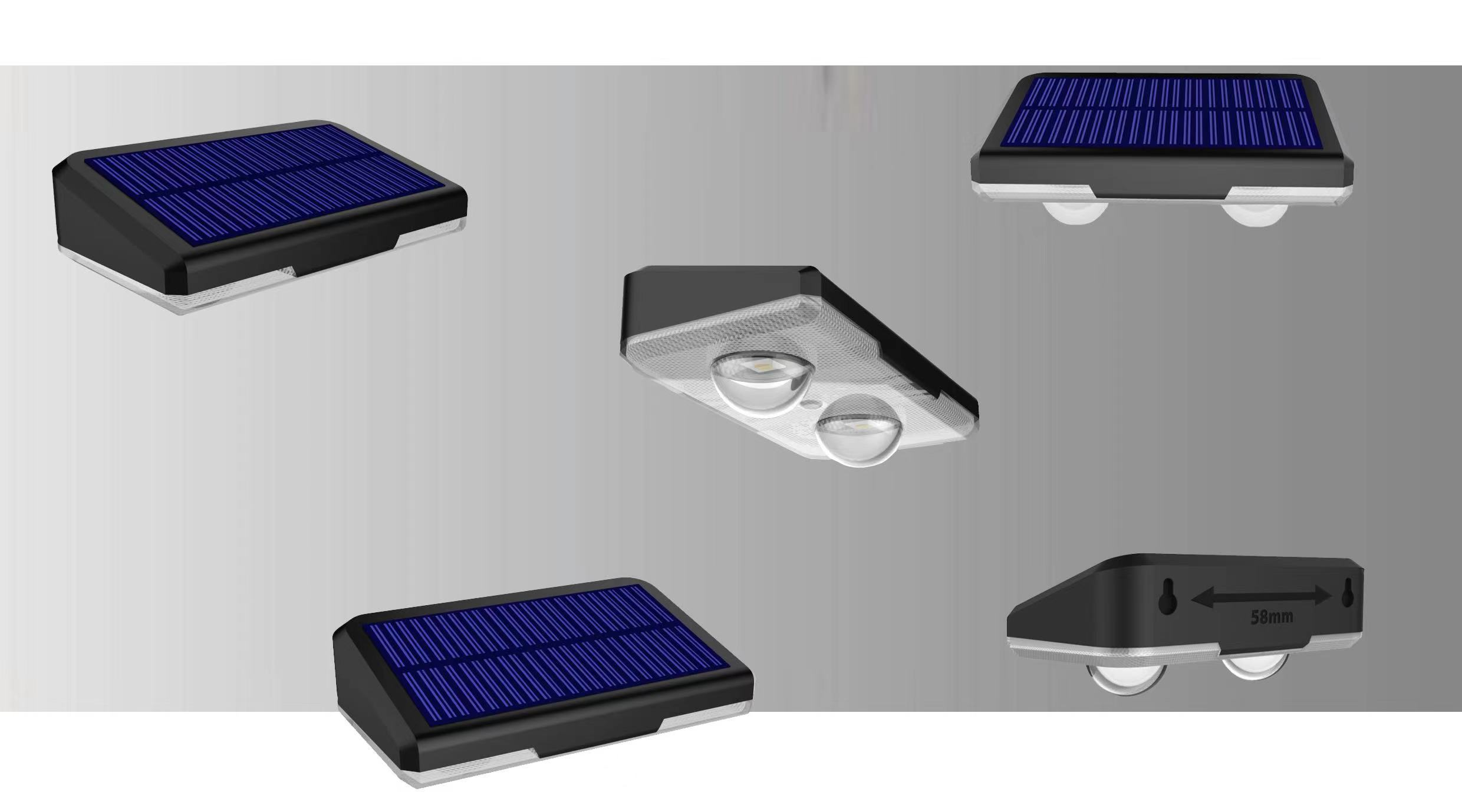 Multi functional Solar Spotlight - Multi color Variation,Lens Spotlight,Fence Decorative Light