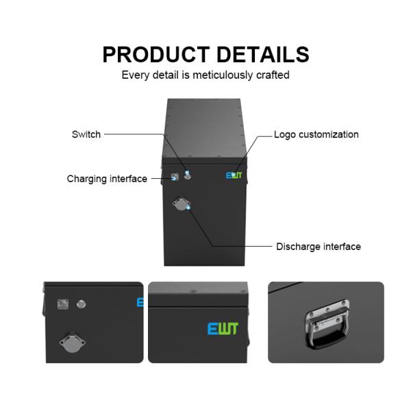 Custom Lithium Iron Phosphate Battery Pack 48V 60Ah 26650 LiFePO4 Battery Pack