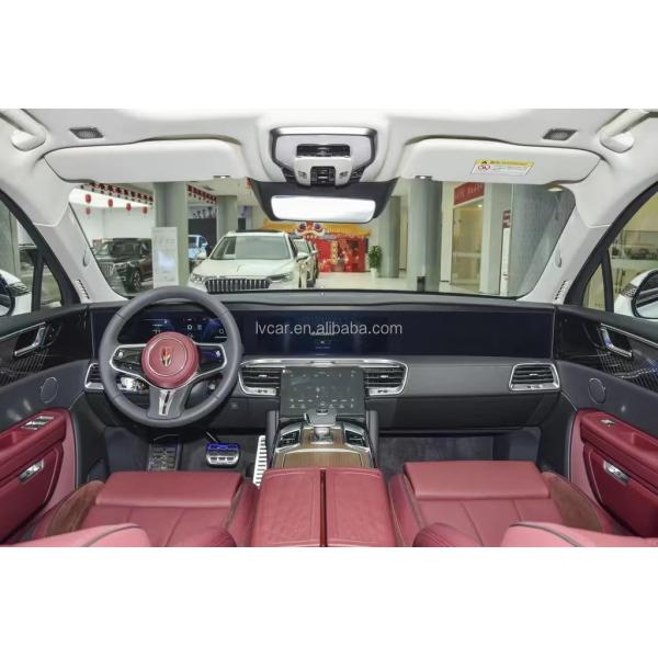 2024 Hongqi E-Hs9 Pure Electric Vehicle Large SUV with Optional 6-seater and 7-seater