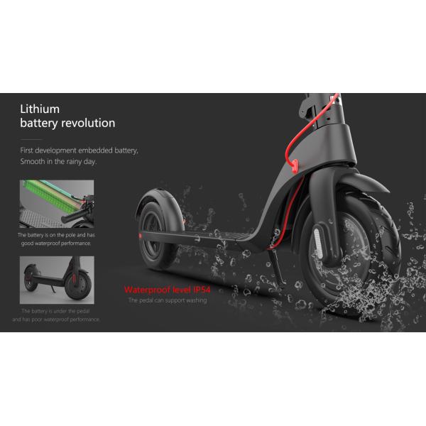 EU/US Warehouse Delivery 350W X8 Folding E-Scooter 10inch 10Ah Electric Scooters for Bluetooth Connectivity