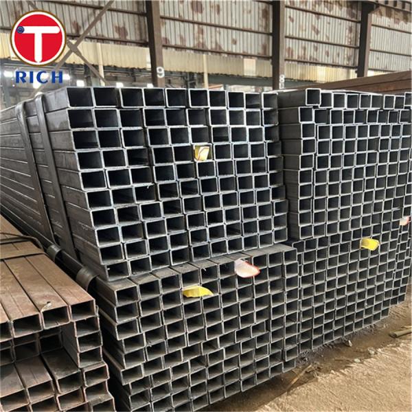 S235JR Galvanized Square Steel Pipe Cold Formed Welded Steel Tube For Structural