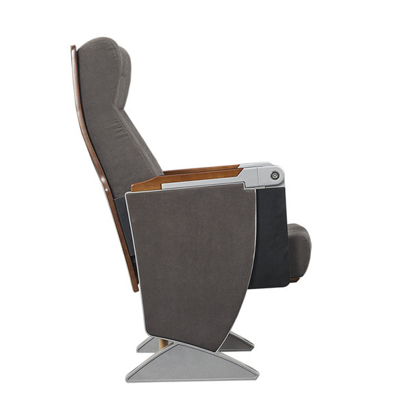 Plywood Cover MDF Tablet Folding Auditorium Chairs For Music Hal